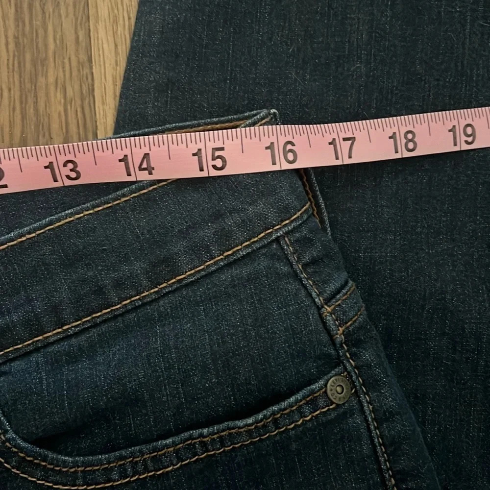 Levi's Womens Perfectly Shaping 512 Boot Cut Jeans Blue Stretch Pockets Size 32 - Picture 9 of 11